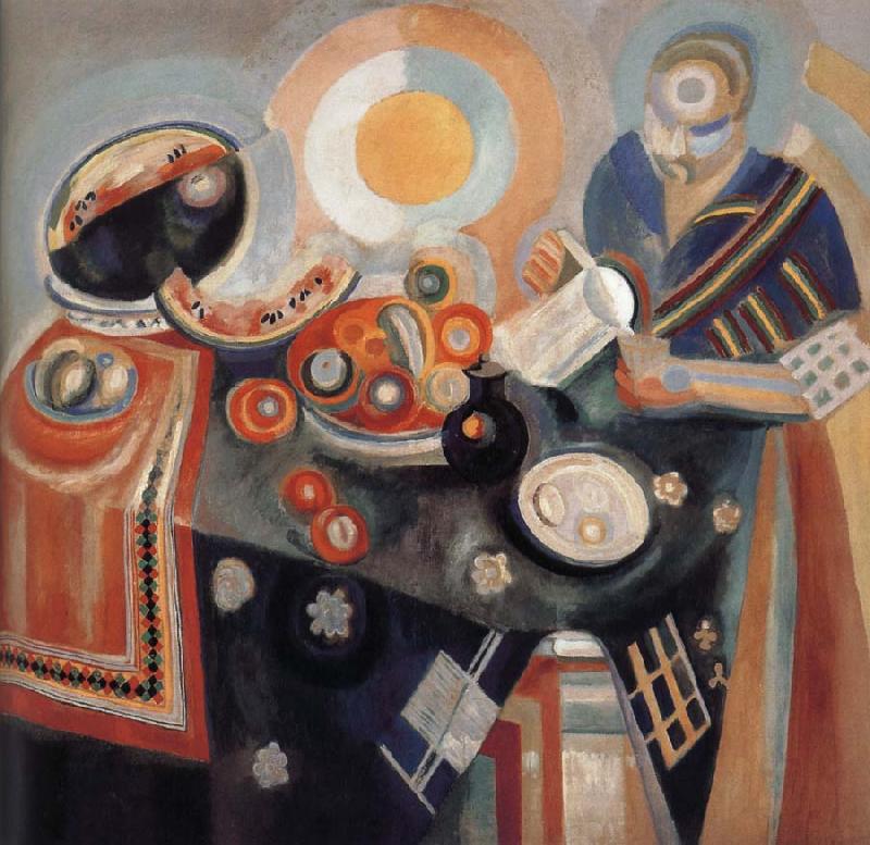 Delaunay, Robert Tall Portuguese-s fem oil painting image